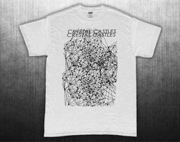 Crystal Castels T-Shirt Tee Man Woman L gray