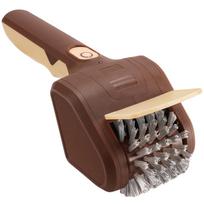 Electric Grill Brush with Motorized Stainless Steel Bristles for BBQ Grill Cleaning Heavy Duty Outdoor Grill Scraper Tool with Ergonomic Handle one size