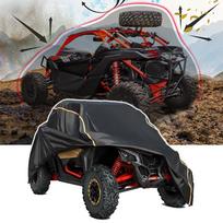 134*73*60  UTV 2 Doors For Can Am Maverick X3 R RR 4x4 XMR XRC XDS Turbo DPS 2-Doors 2017-2025 Utility Vehicle Storage Cover israel gray