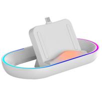 Charging Dock for PS5 Portal with 14 RGB Lighting Modes,Stand Charger for PS5 Portal with Non-Slip Base,Holding Base balta