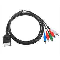 1.8m RCA Audio Video Cable AV Cable High Definition Component AV Cable Audio Video RCA Cable for Microsoft Classic Original Xbox 1PC Cable