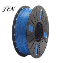PLA Filament with Spool 1.75mm PETG 3D Printer Filament, 1kg High Toughness Solid Color Neatly Wound for DIY Models Ornament Model Consumables mėlyna
