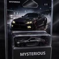 Prieš paslaptingą 1/64 M8 Gte(Nėra automobilio logotipo)Dvigubos durys Sportinio automobilio lydinio modelis Sportinio automobilio pakuotė su pūslele Automobilių kolekcija black