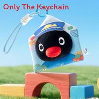 Pingu Penguin Plush Keychain With Soft Pp Cotton For Bag Decor mėlyna