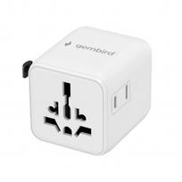 Kelioninis adapteris GEMBIRD TPA-INT-01-W Baltas
