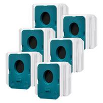 Compatible for Samsung Jet Clean Station Dust Filter Bag Station Vacuum Cleaner Replacement Accessories Part VS20A95923W 6PC black