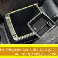 For Volkswagen Golf 7 Central Armrest Storage Box Container Holder Tray Golf MK7 VII 5G GT I R 2013 - Sportsvan 2017 gray