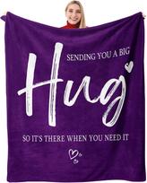 Healing Hug Throw Blanket Sympathy Breast Cancer Gifts Get Well Soon for Women Men Inspirational x 40x50in