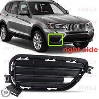 Front Bumper Frame Grille For BMW X3 F25 2015 2016 2017 Lower Bezel Cover Grills 51117338513 51117338514 1pc right