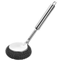 Long Handle Wire Ball Brush Strong Decontamination Extended Wire Brush  Kitchen