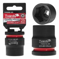 Tvardy smūginė muciņa T00212-25, 25mm, 3/4” kvadratinis, trumpa, CR-MO plienas