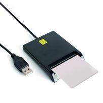 USB išmaniųjų kortelių skaitytuvas banko kortelei, IC/ID, EMV kortelių skaitytuvas, aukštos kokybės, skirtas Windows 7 8 10, Linux OS