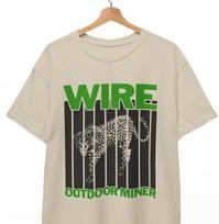 HOT Wire Outdoor Miner T-Shirt Post Punk Rock Band Metal Grunge Goth Unisex Sh XL