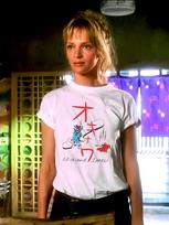 Kill Bill Okinawa Tshirt Beatrix Kiddo Movie Tee S