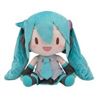 32cm Miku pliušinis žaislas Anime kimštas gyvūnas mergaitės lėlė - mielas kolekcinis minkštas glostomas pliušinis žaislas dovana vaikams gerbėjams