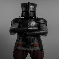 Dwarf Moria Dwarven Black Armor Medieval Knight Armor Suit Full Steel LARP Armor Set Gothic Crusader Cosplay  Best Gift