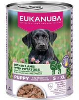 EUKANUBA Life Care Puppy konservai šuniukams su ėriena ir bulvėmis, 400g.