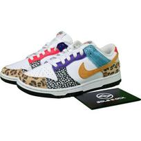 Nike Dunk Low 'Safari Mix' sportbačiai DN3866-100 Moteriški batai EU 35.5