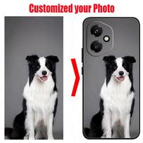 Custom Case For Honor 400 Pro 400Lite Personalize Picture Cover For Honor X7A X7B X7C X8 X8A X8B X8C X9 X9A X9B X9C DIY Funda Honor X7b black