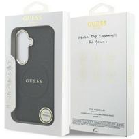 Guess Saffiano Peony Reljefinis žiedas MagSafe , skirtas Samsung Galaxy S26