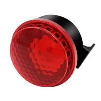 Motorcycle Six-tone Siren Brake Horn DC 12V Sound Alarm System Warning Horn Sound Auto Warning Alarm Horn For Motor Car Vehicle raudona