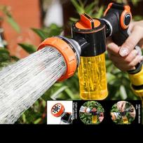 A Garden Watering Spray Gun for Fertilizing Watering Plants And Seedling Irrigation white