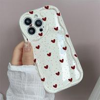 Phone Case For Xiaomi Redmi 15 15C 14C 13C 12C A5 Note 12 13 14 Pro Plus 5G 11S 10 11 Pro 4G Luxury Little Love Heart Wave Cover Note 14 Pro Plus 5G