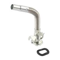 Long Nose Flexible Fuel Can Spout Stainless Steel Leakproof Nozzle Smooth Flow for Jerry Cans Automotive Use