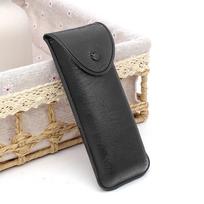 Vintage Eyewear Case Leather Belt Clip Glasses Case Portable Eyeglass Holder Compression Resistant Leather Glasses Case juoda