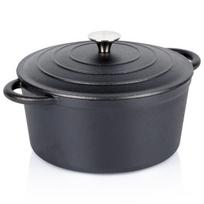 Ketaus puodas su dangčiu, CAST LINE, 24 cm, 3,9 l Orion