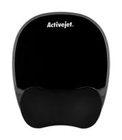 Activejet black gel mouse pad, VPGACJACJ_PODK_ADKA__ELOWA_CZARNA