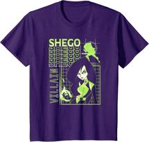 Disney Kim Possible Shego Geo Villain Poster T-Shirt S