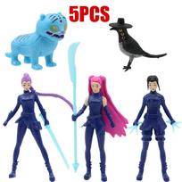 Kpop Demon Hunters Figure K Pop Demon Hunters Figures Huntrix Figures Toys Derpys Tiger Rumi Mira Zoey Sussy Figurine Ornaments blue