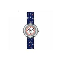 SWATCH Kids 31mm White Watch ZFBNP100 ZFBNP100 Blue Strap gray