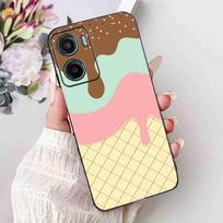 Skirta Motorola Moto G05 4G dėklas prabangus perlų lankelis miela katė minkštas silikonas TPU smūgiams atsparus dangtelis Moto G05 G 05 6.67  telefono dėklui Moto G05 4G pink