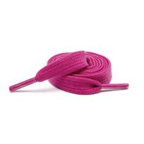 Double-Layer Black and White Shoelaces for 1970s High-Top/Low-Top Canvas Shoes, Polyester-Cotton Rope. 0.8m