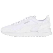 Puma Dista Runner Tech Mens Low Top Running Shoes White 384665-13 37
