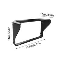 For ZONTES 368G 2025 Motorcycle GPS Sunshade Navigation Screen Cover For Motorbike Navigation Screen Visor Reflective Protection