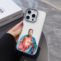 HOT Kanye West YE Funny Phone Case For Google Pixel 10 9 8 7 8A 9A XL Pro 4G 5G Transparent Soft Silicone TPU Back Cover Pixel 8 5G white