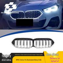 BMW 2 Series F44 Illuminated Grille 2021-2023 Bright Black F44 Double Bar Illuminated