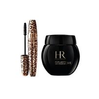 Helena Skin care set HR New Generation Black Bandage Cream + Cheetah Mascara Color Moisturizing and Qualitative Eyelash Beauty Two-piece Cosmetics