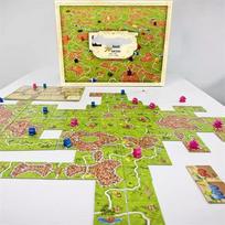 Carcassonne 3.0 Didžioji dėžė stalo žaidimas beige