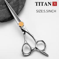 TITAN Professional Hairdresser Scissors Barber Scissors Hair Cutting Thinning Set of 5.5/6.0/6.5/7.0 Inch Japan 440C Steel