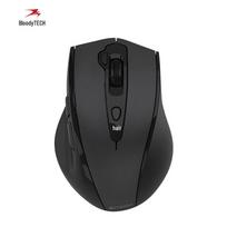A4TECH G10-810S Air2 Wireless Gaming Mouse, Sound Edition, Black juoda spalva