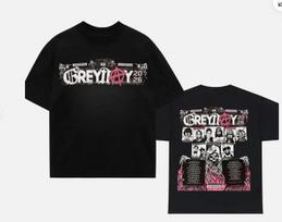 New Grey Day 2026 Tour TShirt Rap Concert Merch Tee Two Side Reprint S gray
