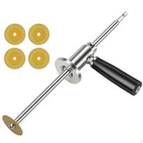 PVC Pipe Cutter StraightShaft with Grinding Discs Versatile Cutting Tool for Plumbers, gray