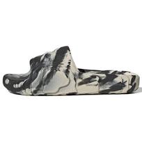 adidas Adilette 22 šlepetės Anglies Pluošto Aliuminio Unisex Bėgimo Bateliai Pilki GX6947 38 black