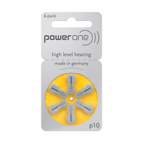 POWER ONE VARTA PR70/10 klausos aparato baterijos, 6 vnt./bl