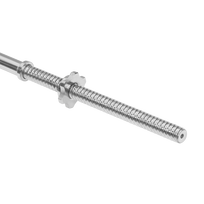 Štanga su šiek tiek lenkta rankena, štanga 30 mm, 150 cm, maks, 8.5 kg, 170 kg, REBEL ACTIVE