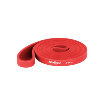 TPE mankštos juosta - Power Band PT-2, raudona 6-14 kg REBEL ACTIVE